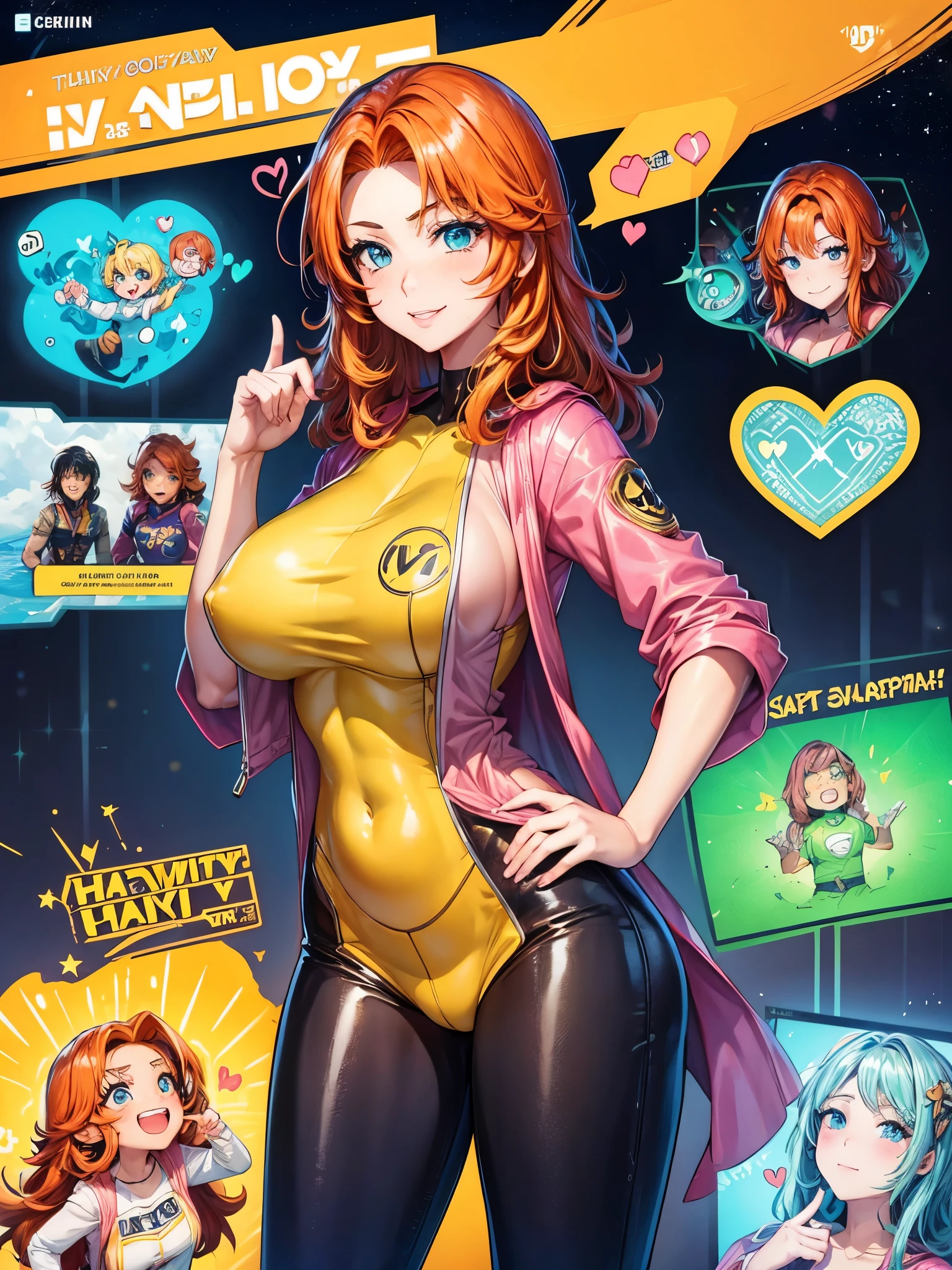 score_9, score_8_up, source_anime,
BREAK,
happy and in love, smile, looking at viewer, Expressiveh, huge , Starfire from DC, vault jumpsuit, Nuka cola, 1girl, solo, wide hips, blush, text bubble, hearts, steam, heat, green magic, glowing eyes,
standing, standing straight, one hand on hip,
day, fallout poster,