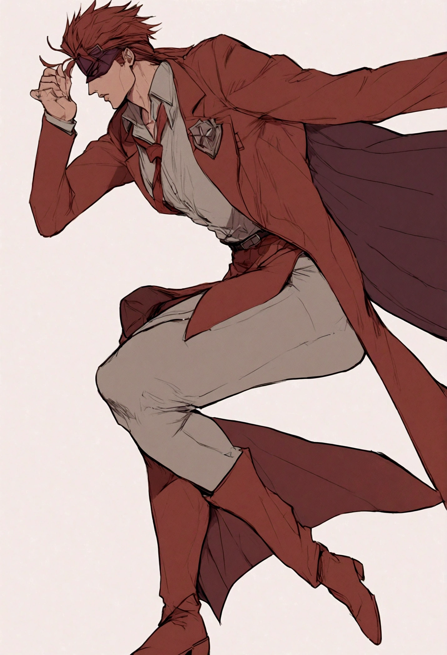 ALLUCARD HELLSING, BUT STRONG, FUSED WITH SHADE, PERFECT ???????, JOJO POSE