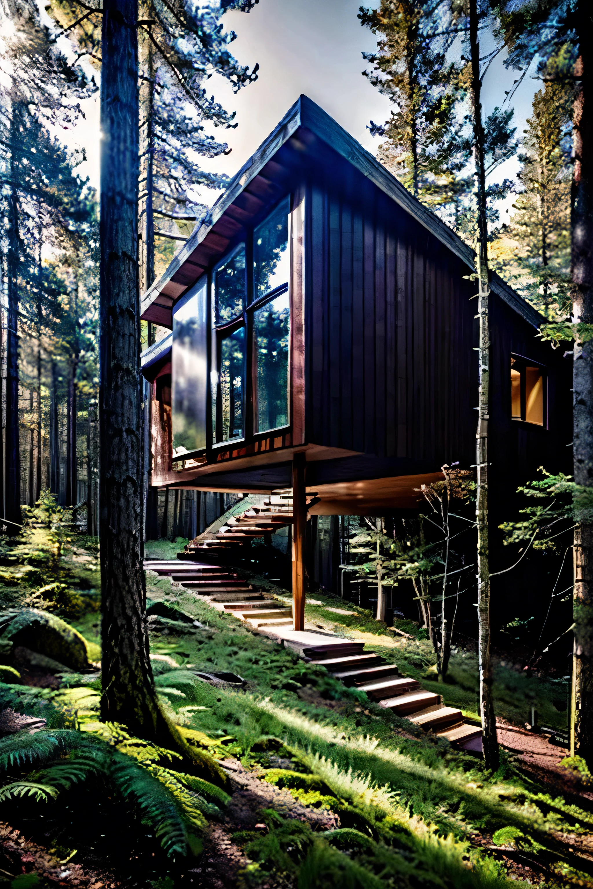 house in the forest
