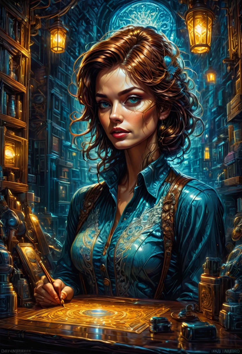 bad Girl, a woman disguised as a man, by dan mumford, best quality, masterpiece, very aesthetic, perfect composition, intricate details, ultra-detailed