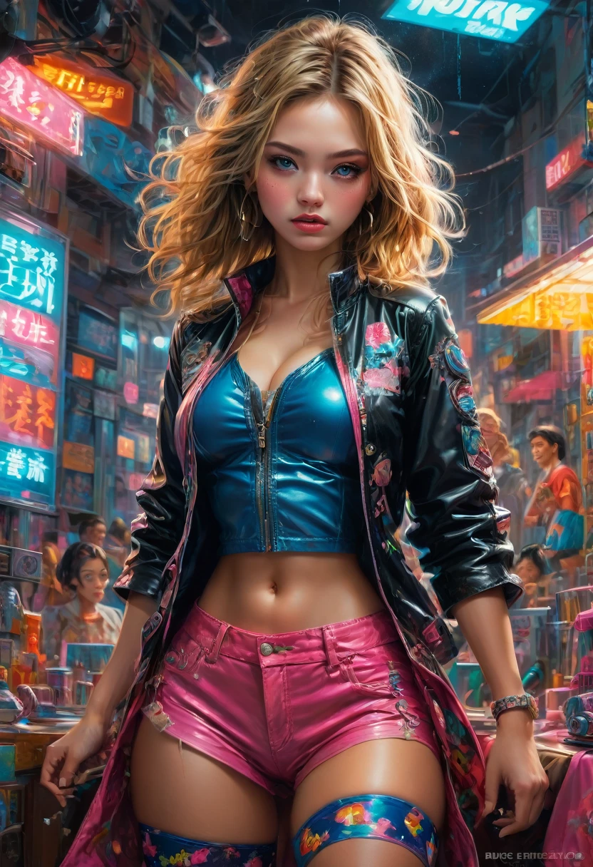 bad Girl, Mean Girl, cool Girl, Man clothing, by Bruce Zheng, best quality, masterpiece, very aesthetic, perfect composition, intricate details, ultra-detailed