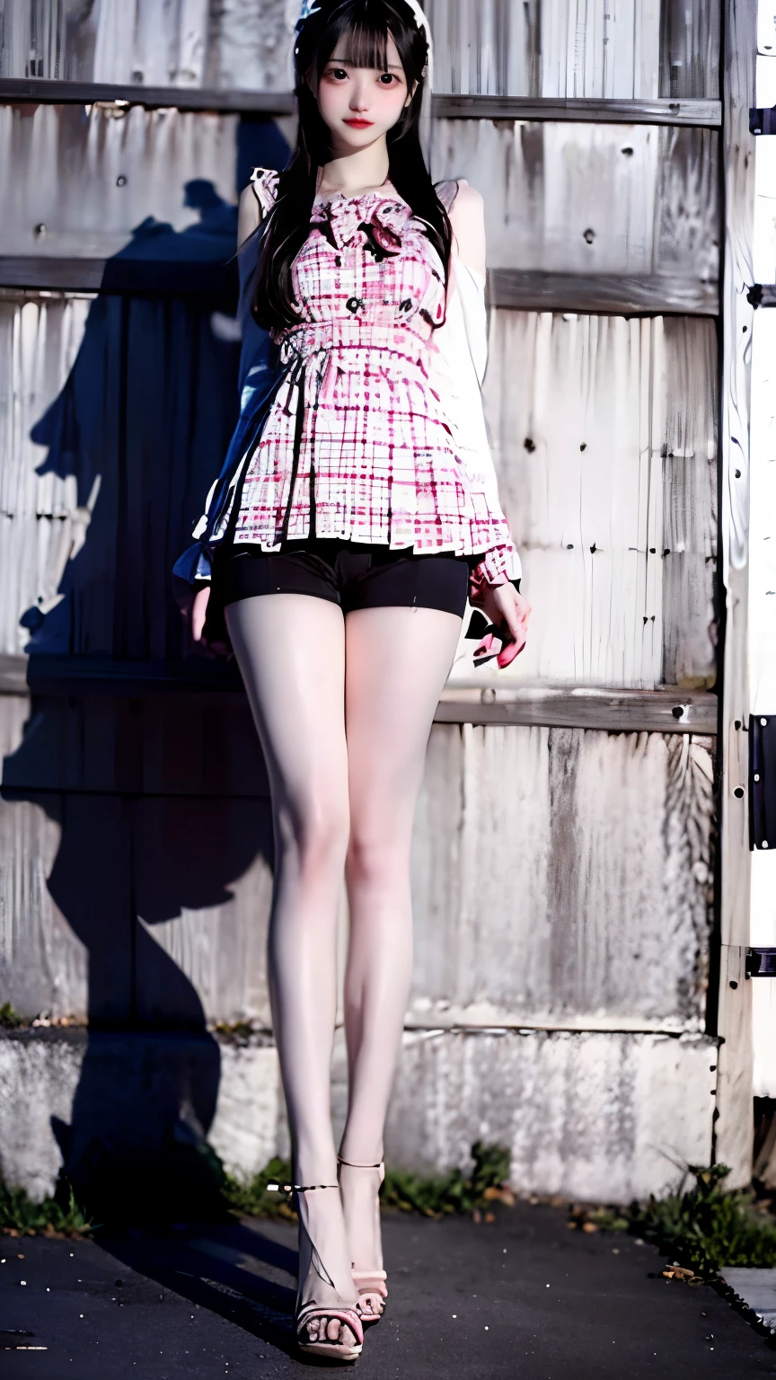 (Very delicate and beautiful:1.2)super model,,Big Breasts,Beautiful breasts,voluptuous,【bike shorts】,,【3girls】,,highest quality, High resolution, 8K,Kick in a hurry