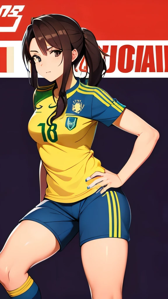 Brazilian woman's soccer player, 18 years old, nsfw