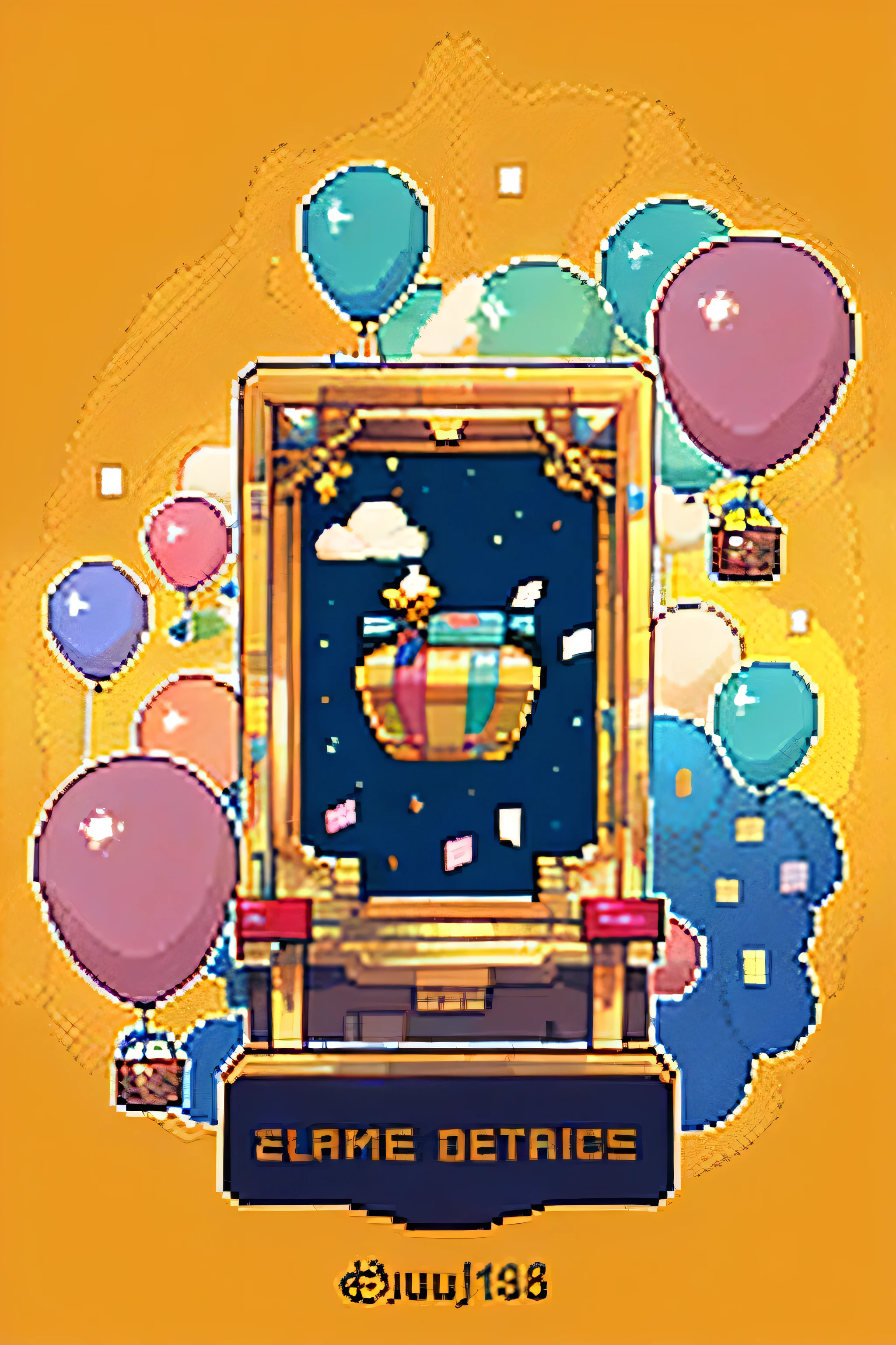“Create a high-resolution poster for a school cultural festival raffle. The poster should be vibrant and engaging, with bright colors such as red, yellow, and blue. Include the text ‘Cultural Festival Raffle’ prominently. Add details such as the date, time, and location of the event. The background should feature festive elements like confetti, balloons, and streamers. Include images of raffle tickets and highlight the top prizes available to be won. The overall design should be fun, inviting, and appealing to both students and parents.”