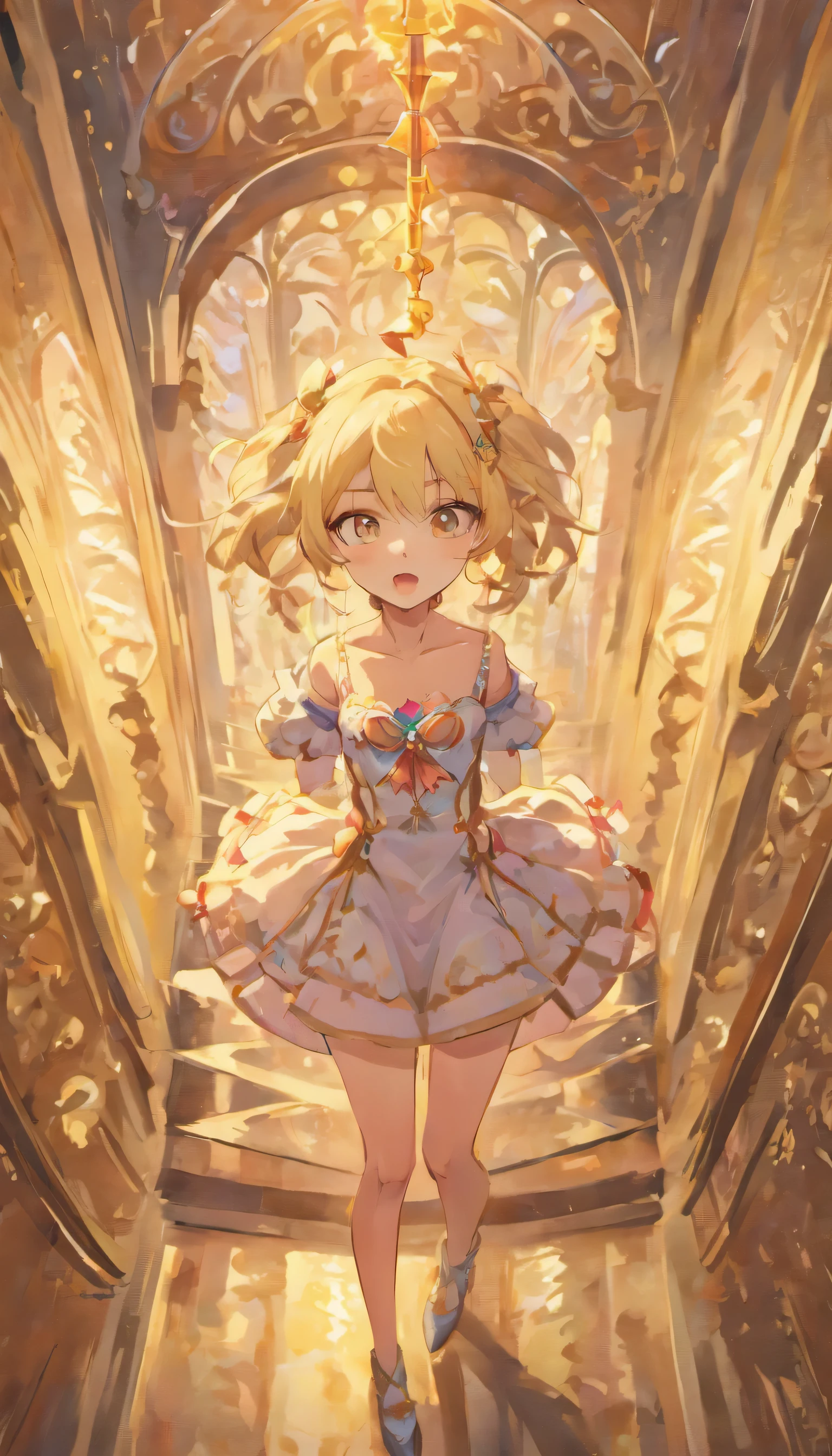 (RAW photo, best quality), (realistic),photo, masterpiece, ((preteen girl )), blonde hair pale eyes skimpy mini chibi (((flat chest))) ephemeral feminine tareme (masterpiece portrayal of one character in intimate action),vibrant illustrations, intricately sculpted, realistic hyper-detailed portraits, depicts real life, the scene happens in a luxurious baroque room, detailed background, blush pedo 10yo skinny