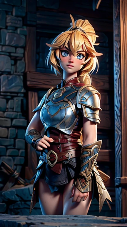 a female warrior, medieval knight, medieval armor, detailed armor, sword, shield, detailed facial features, beautiful eyes, cinematic lighting, epic fantasy, highly detailed, 8k, hyper realistic, photorealistic, concept art, dynamic pose, muscular body, strong expression, atmospheric background, moody colors, dramatic lighting, (best quality,4k,8k,highres,masterpiece:1.2),ultra-detailed,(realistic,photorealistic,photo-realistic:1.37)