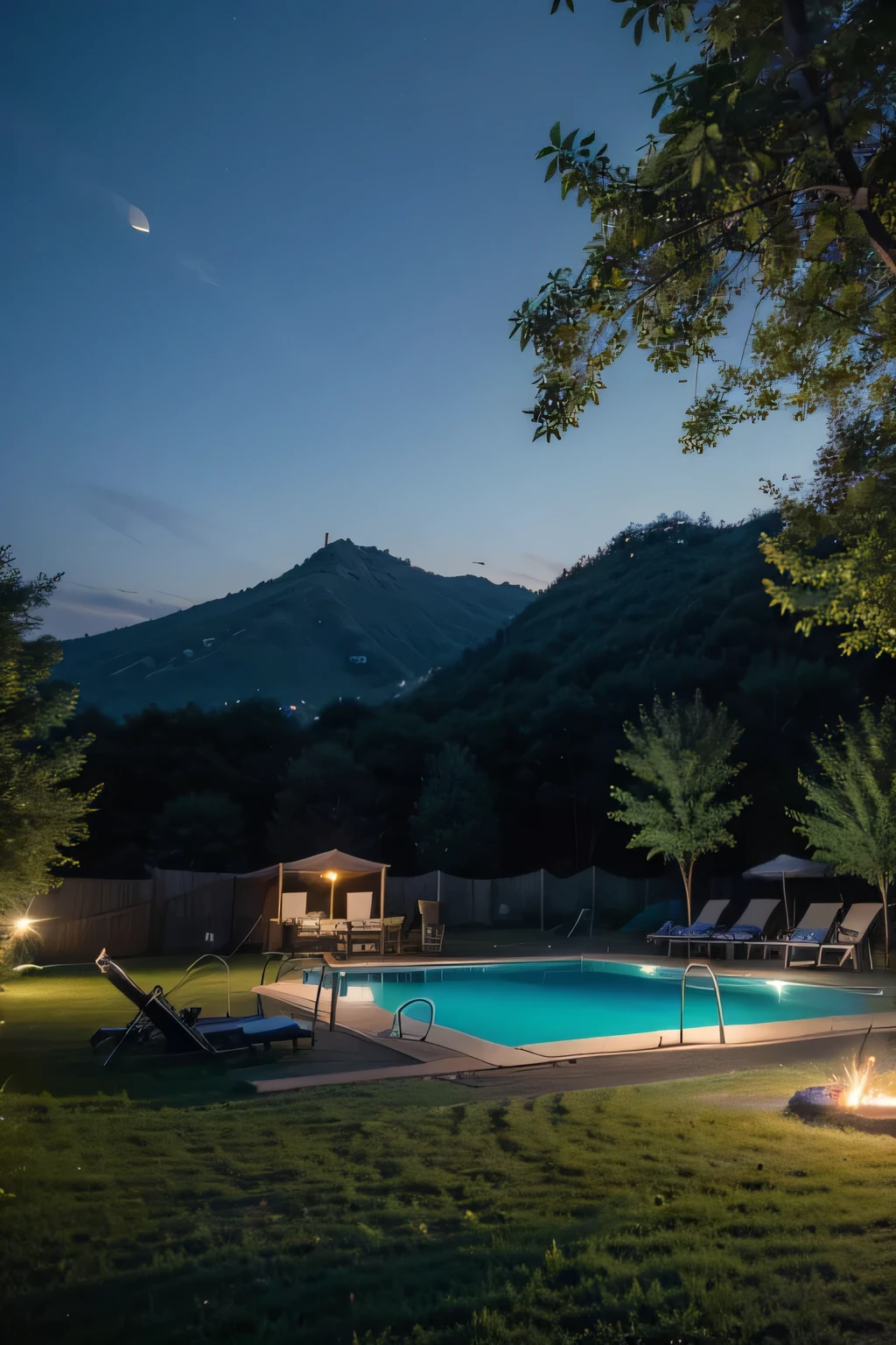 2 days are left for night camping and pool party