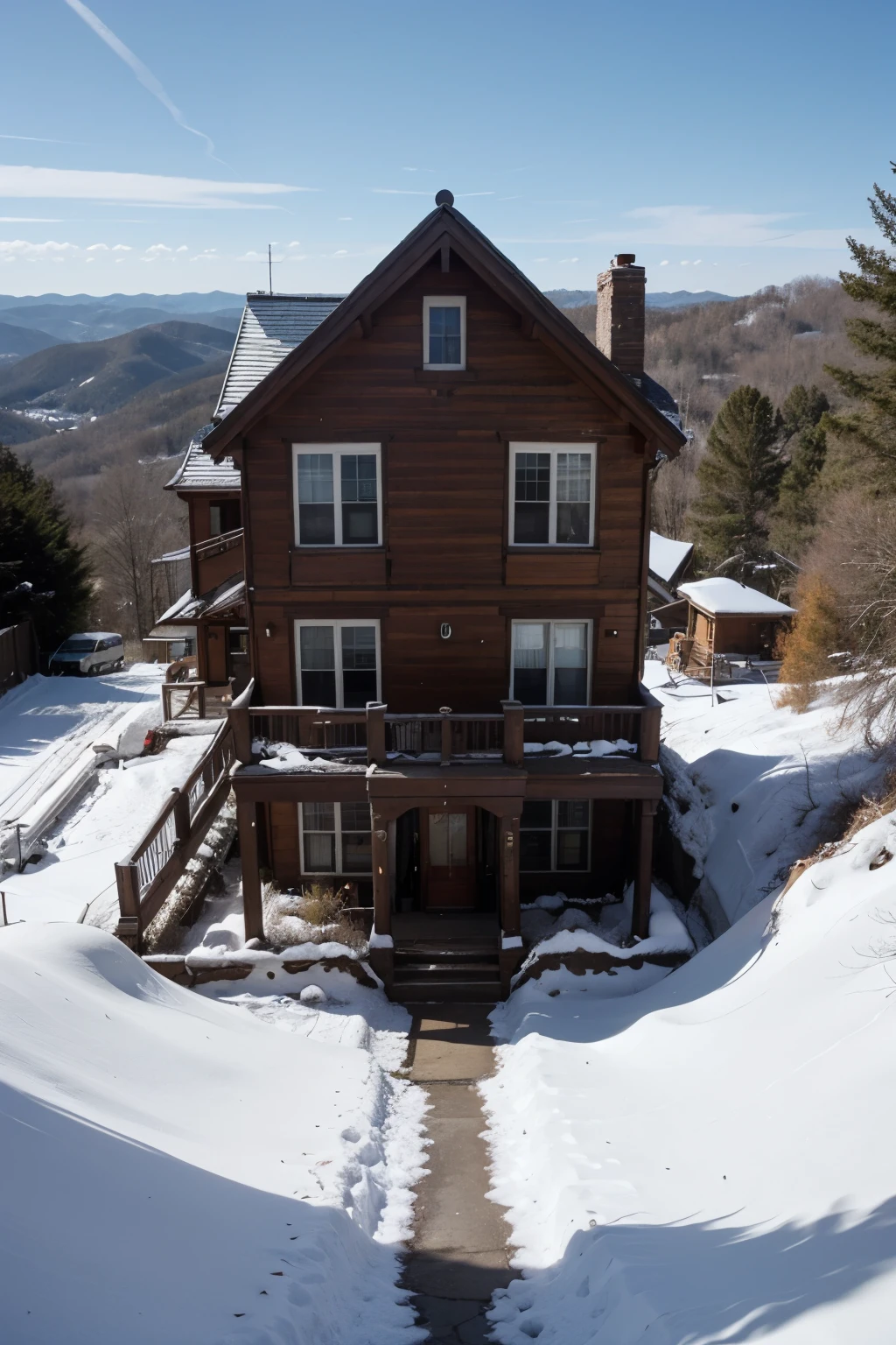 house on the mountain