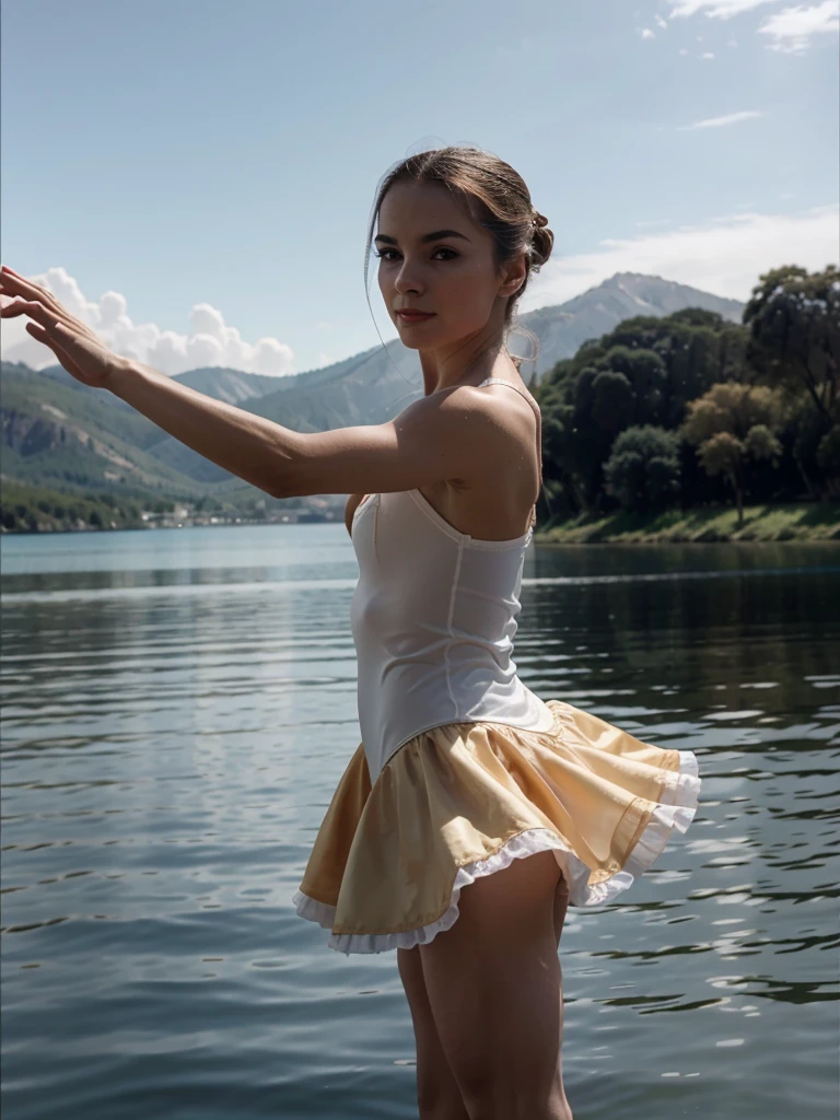 Alicia Alonso bailando ballet el lago de los cisnes
