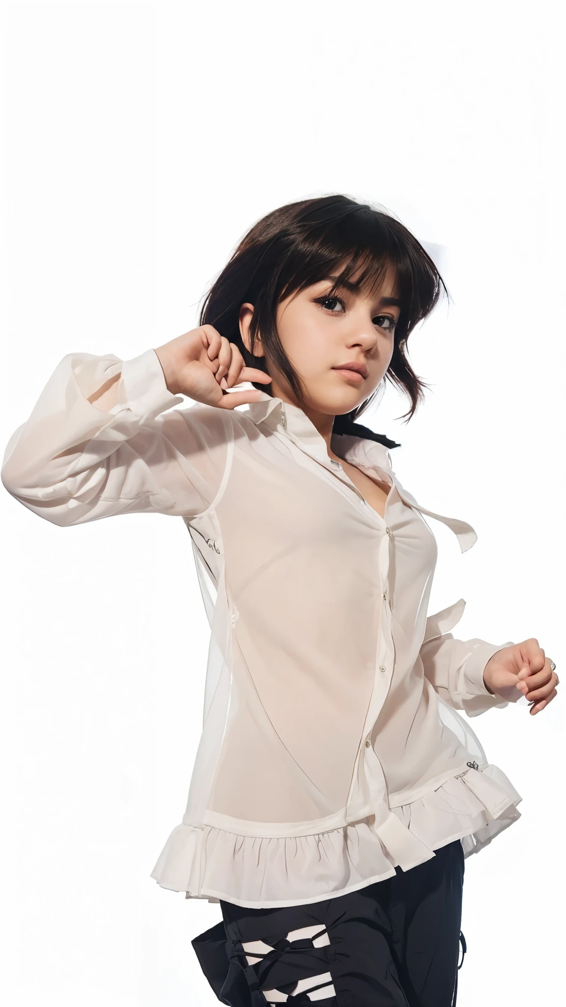 Selena Gomez is Hinata Hyuga, Extremely Realistic, Very Beautiful, ,