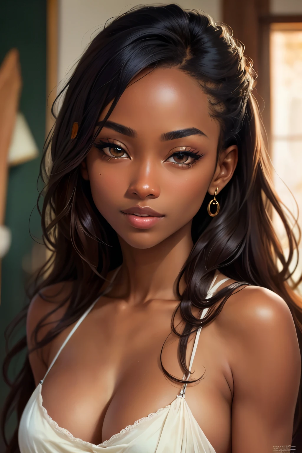 ((best quality)), ((masterpiece)), (detailed), perfect face dark skin
