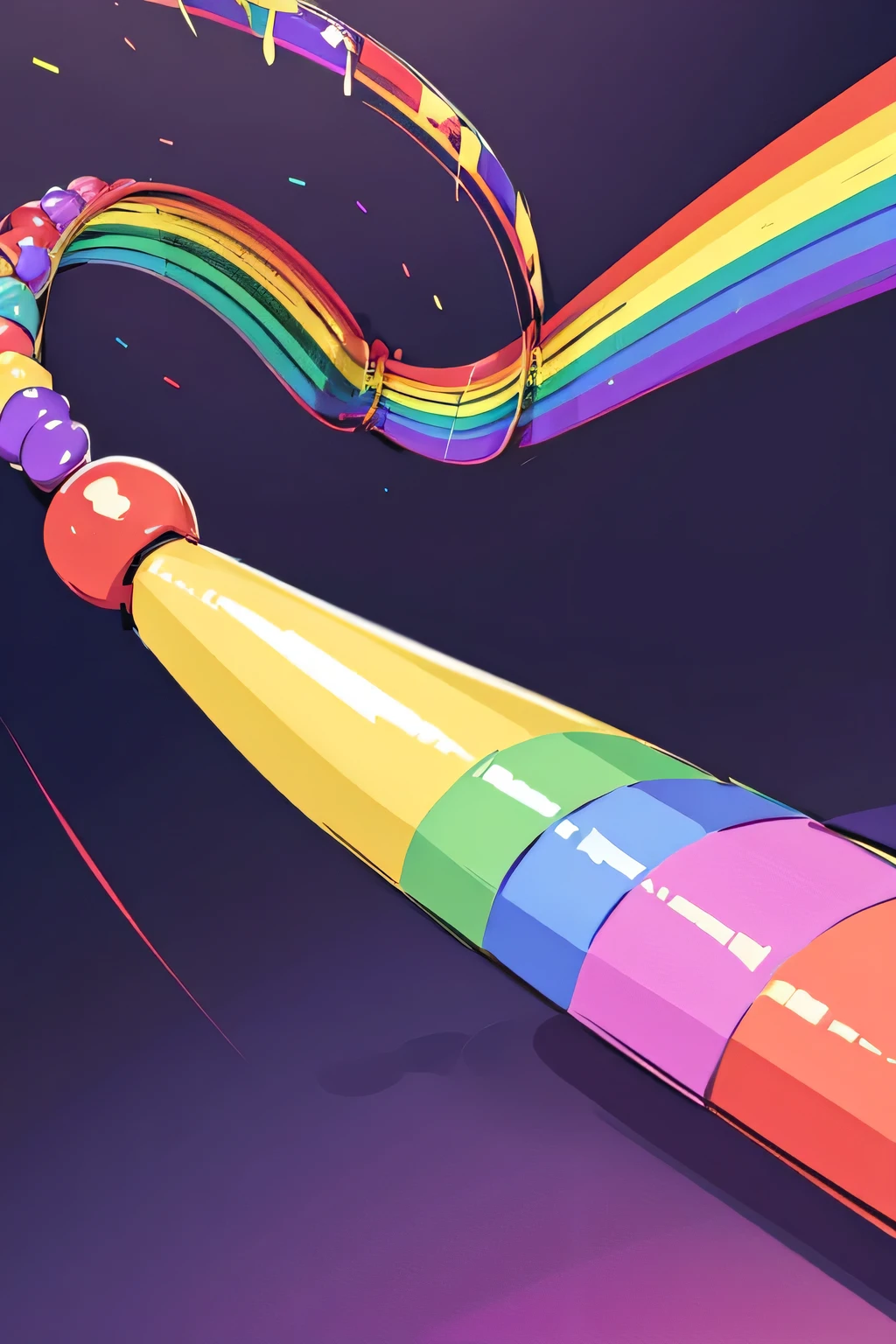 Rainbow pure background png picture