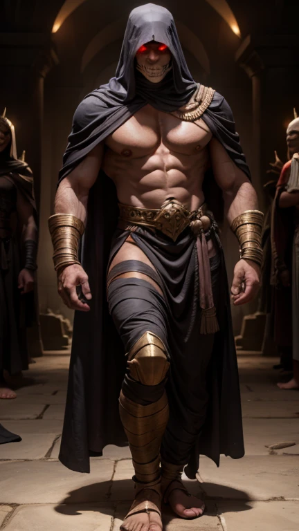 Mummy and Evil Gods full height