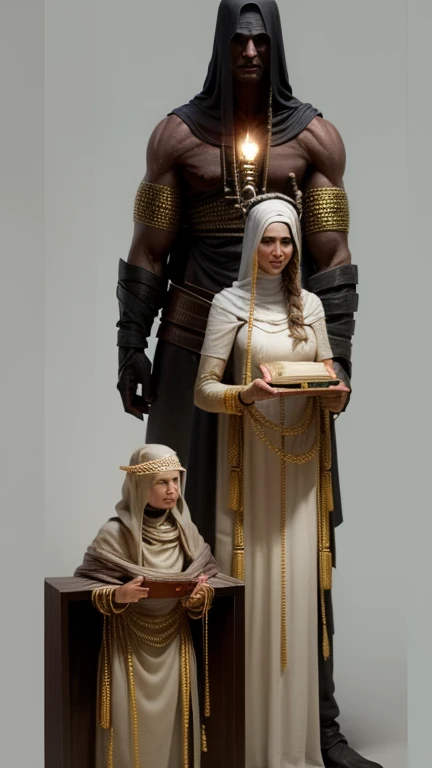 Mummy and Evil Gods full height