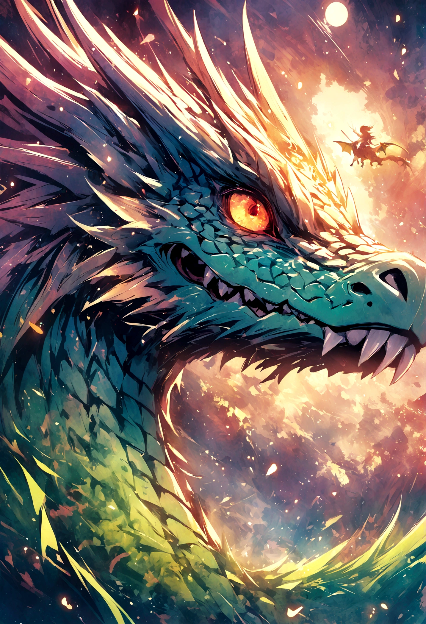 Dragon,POP Illustration