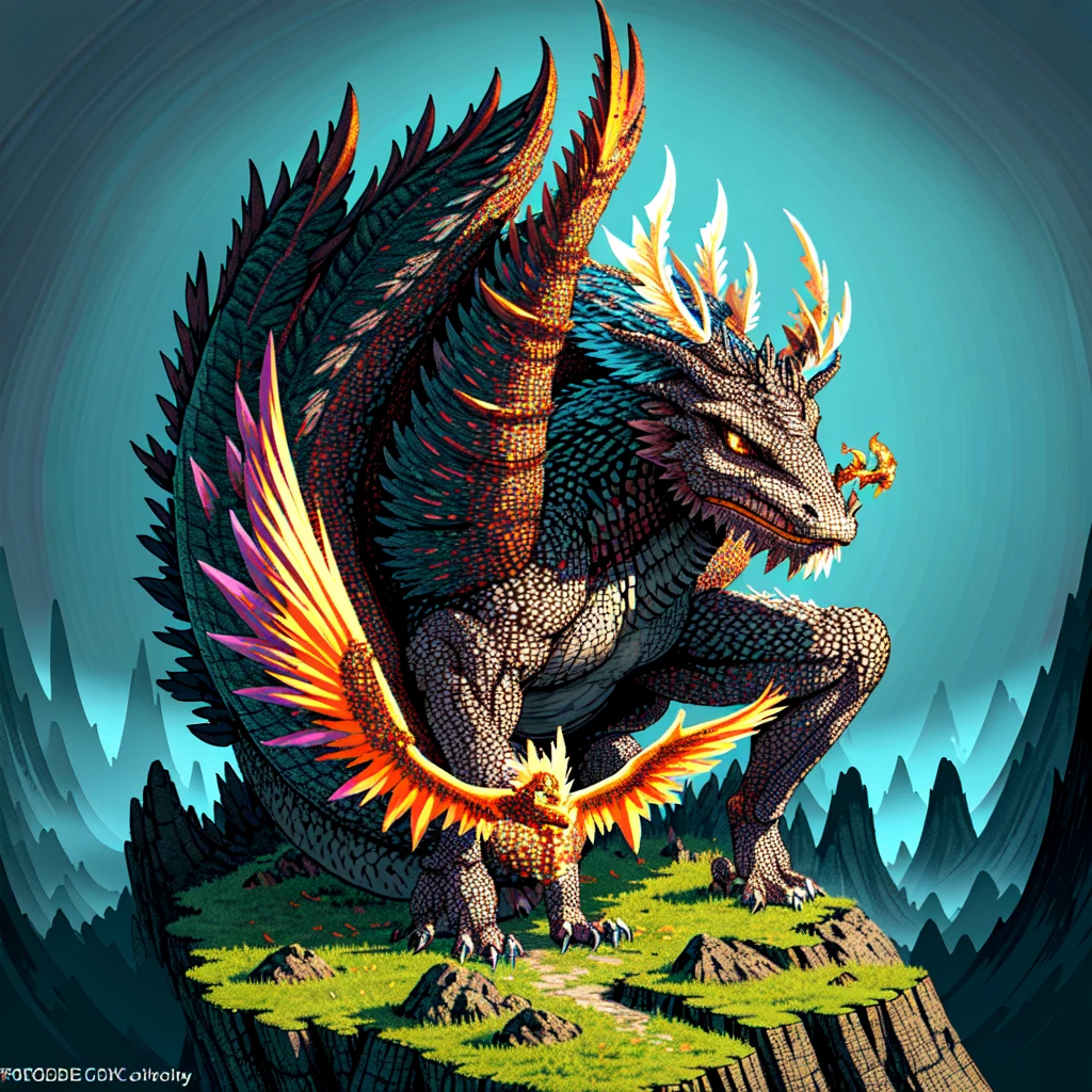 A majestic dragon soaring through the sky, incredible detailed scales, powerful talons, beautiful fiery breath, surrounded by a mystical, fantasy landscape, rolling hills, towering mountains, glowing magical portals, enchanted forest, cinematic lighting, dramatic shadows, rich vivid colors, (best quality,4k,8k,highres,masterpiece:1.2),ultra-detailed,(realistic,photorealistic,photo-realistic:1.37),fantasy art