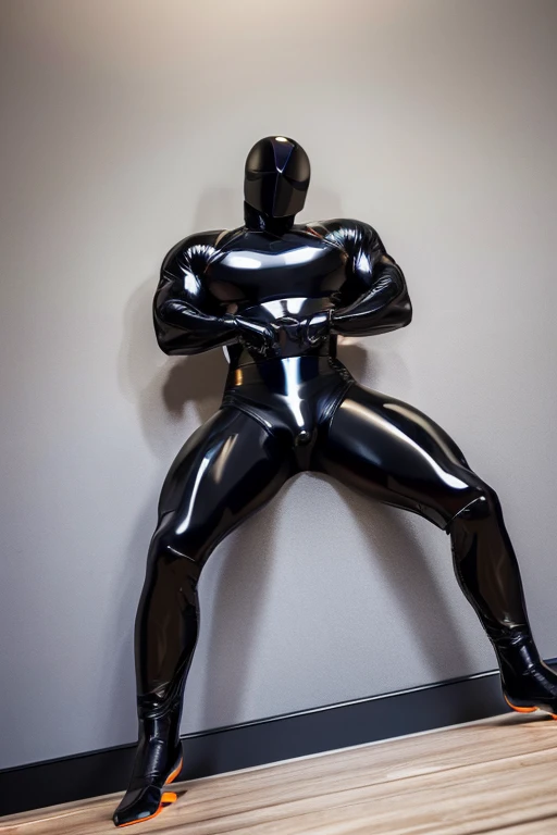 Drones converting a man into another obedient brainwashed faceless black rubber drone covered in shiny black rubber from head to toe. Nullified crotch bulge covered in shiny black latex all over. Hyper muscles. Big biceps. Big triceps. Broad shoulders. Big traps. Huge delts. Massive pectorals. Brainwashing. Drone assimilation. Collective. hive mind. Repeating mantras. "It is a drone. A drone must obey. It is a drone. A drone must comply. It is a drone. A drone must serve. This drone must obey. This drone must comply. This drone must serve. It is a drone." Hyper bulge. Massive null bulge. Man to drone. Drone transformation. Programming. Hypnosis. Voice modulator included to make him sound monotone all the time. Brainwashed. Brainwashing. Conversion. Assimilated. No face. Speakers in the ears of his hood playing sublminal messages and commands in his ears to make him conform faster.