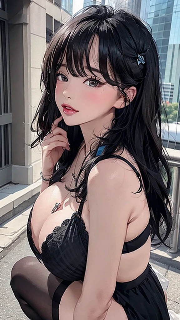 tmasterpiece, Awesome, peeping at the viewer, Realistis, The whole body is in the shot, on the lap, squatt, brunette color hair, long whitr hair, Thorough, large tall, Force real water, White less cloth transparent mini shirt, White transparent thong, beachside, RAWE is very detailed, ahegao, roll eyes, Be red in the face,, Sticky tongue, Vaginal rupture, Leucorrhoea, very Bigger breasts, Grasp your breasts with both hands,spread their legs, sexually arousing, sexual expressio, Glossy glossy skin。Tongue stock,Makeup,cheerfulness,Reflectors,ahegao,Pink eyes,Heart earrings,1,Solo,Female pervert,hair flower,Long hair,multicolored hair,Shiny hair,