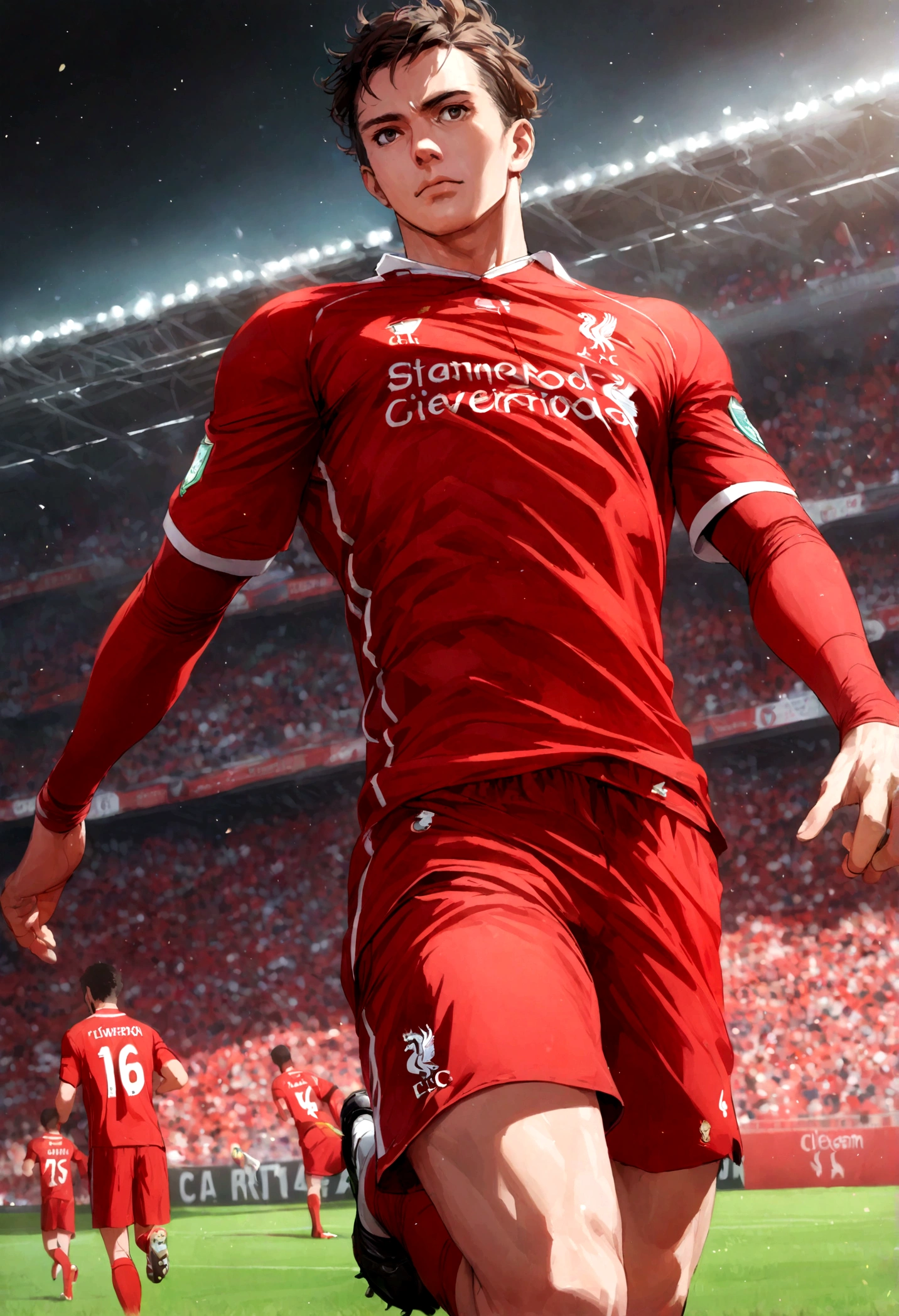 football player, liverpool team,