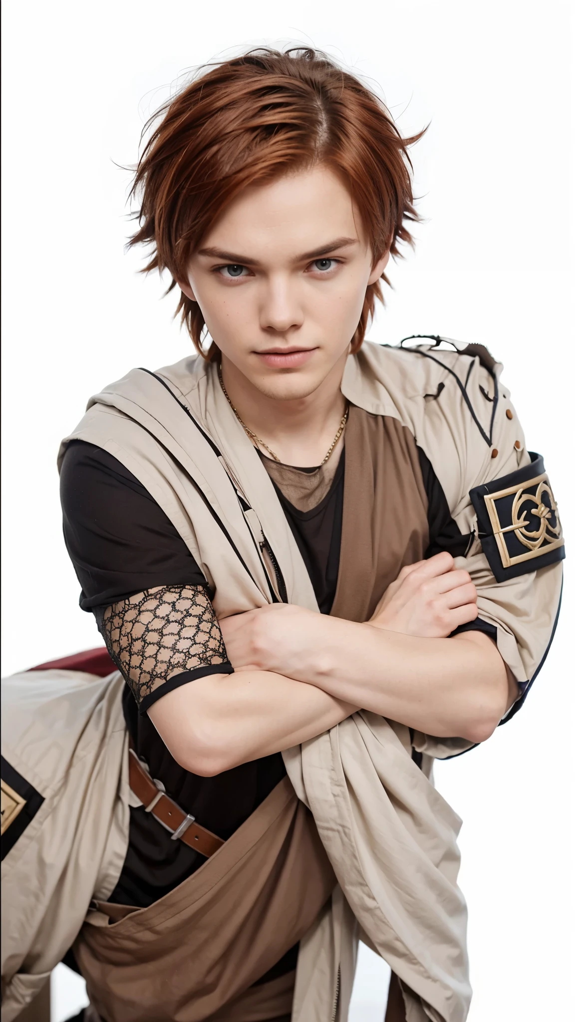Nicholas Hoult is Gaara, Extremely Realistic, Very Beautiful, 30 years old