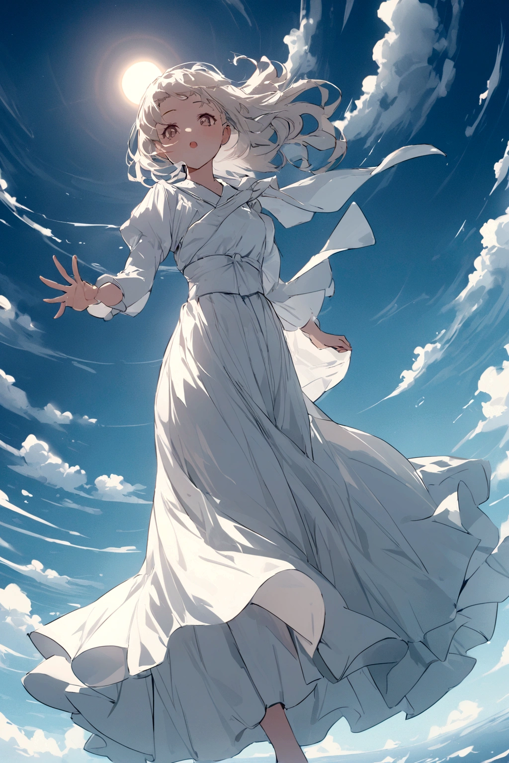 
音無響子
Low - Angle、
Low - Angle、Long skirt、Hold down your skirt that is being blown up by the strong wind、The strong wind is showing her white cotton panties、high quality:1.0), (masterpiece:1.0), (Ultra-fine illustrations:1.0), ネイビーブルーのLong skirt、
、Lined、
