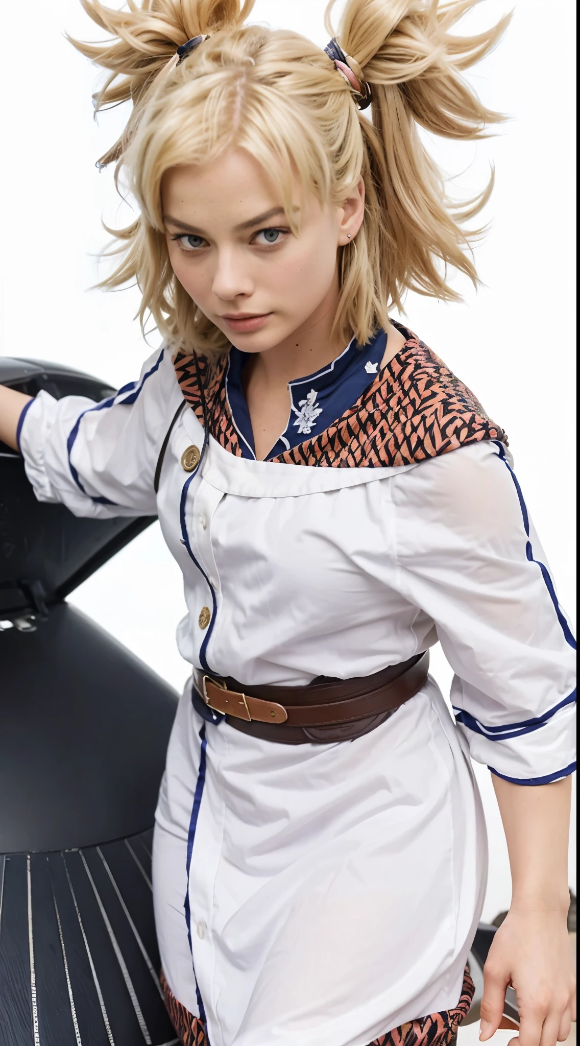 Margot Robbie is Temari, Extremely Realistic, Very Beautiful, 12 years old