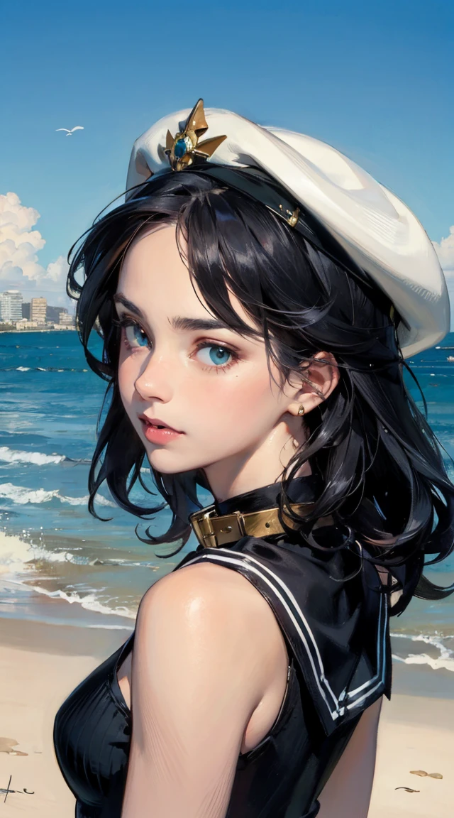 (La mejor calidad:1.1), (Obra maestra:1.4), (absurdos:1.0), retrato, primer plano,1girl, Marinero Urano, KizukiAi, Mujer madura, small breasts, aqua eyes, cabello rubio, Uniforme Sailor Senshi, Collar de marinero, arco de pecho, Arco trasero, Falda suplicante, Guantes blancos de codo, Acostado boca abajo, en el suelo, con el trasero en alto, mostrando el culo de espaldas, without looking back