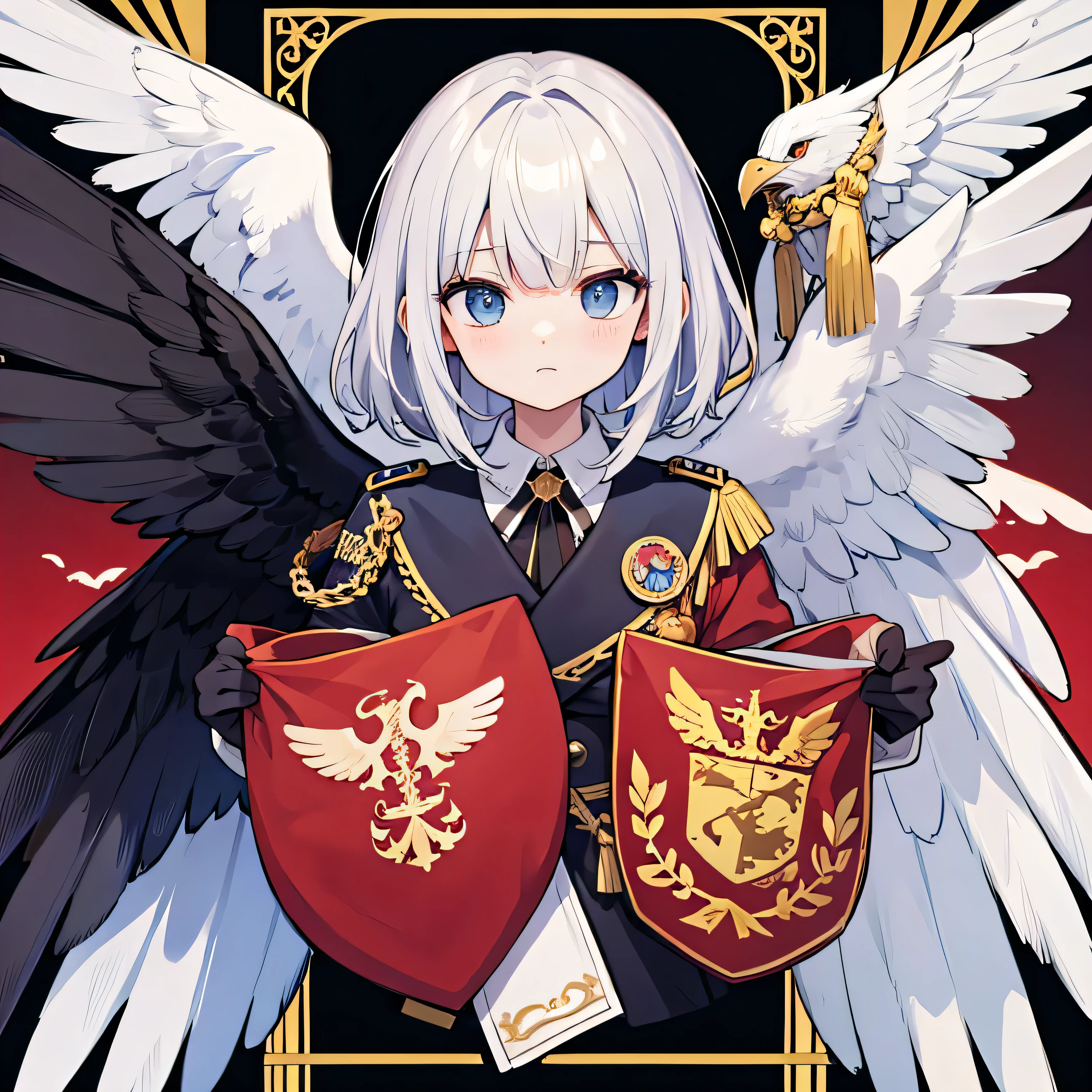 Wing coat of arms、No people