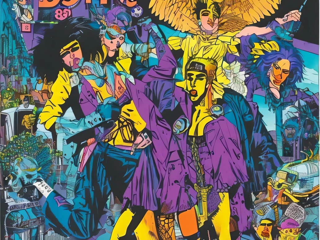 80s queer punk goth surrealism retro