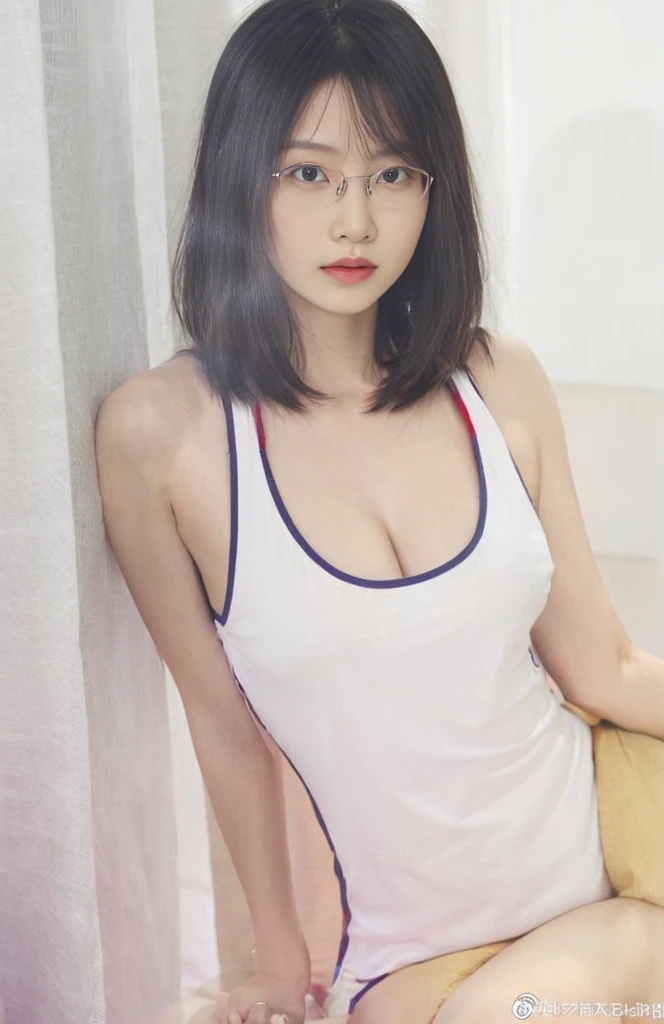 wear glasses,