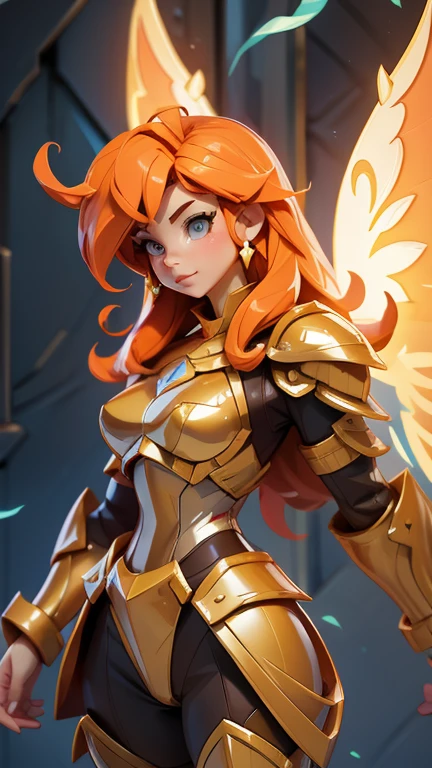 ElasticgirlA paladin in light armor, with fiery wings on his back