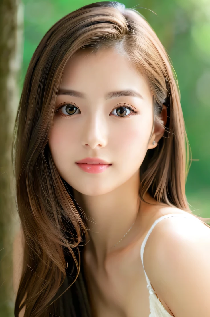 (((8k,Very detailed,Attention to detail、highest quality,masterpiece,Attention to detail))),RAW Photos , Realistic,Professional Lighting,Beautiful dark eyes,Glossy lips,beautiful黒い Eyes,White skin、Deep black eyes,とてもBeautiful face,とてもBeautiful face、Beautiful face,beautiful, Glossy lips,beautiful Eyebrows,Realistic Skin, Young Gravure Idol,Very cute woman , Young Gravure Idol, Young Gravure Idol, とても美しくてかわいいbeautiful 21 year old beauty,Incredibly beautiful and elegant,beautiful 21 year old beauty,Natural soft light,(Shiny Hair,,beautiful and kind eyes:1.5),Gentle features,Shapely breasts,Long Hair,beautiful posture,Natural Makeup,Looking into the camera,Japanese women,
