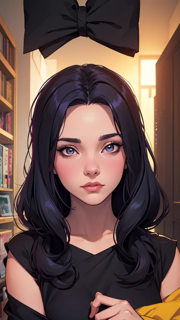 Personagem Christina Ricci cabelo preto estilo Morticia AddamsImagem de desenho animado de uma mulher .cartoon style illustration, estilo de arte dos desenhos animados, estilo de arte dos desenhos animados, digital illustration style, design de personagens altamente detalhado, arte Personagem Christina Ricci cabelo preto estilo Morticia AddamsImagem de desenho animado de uma mulher .cartoon style illustration, estilo de arte dos desenhos animados, estilo de arte dos desenhos animados, digital illustration style, design de personagens altamente detalhado, arte digital detalhada fofa, City fan art, Design de personagens de retrato, beautiful digital illustration, retrato de alta qualidade, Arte em quadrinhos, jovem expressando desejo sexual. Corpo inteiro escultural seios lindos nua