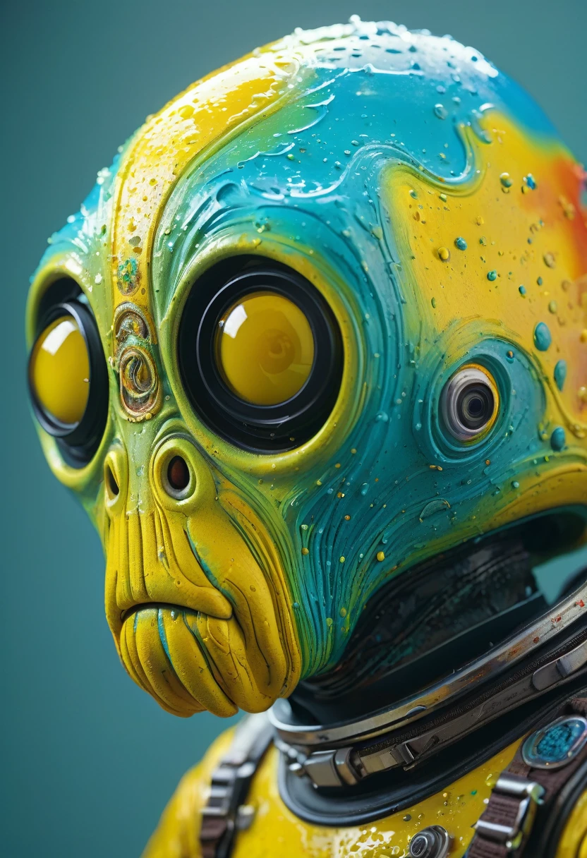 8K, ARTISTIC photogrAphy, best quAlity, mAsterpiece: 1.2), A (potrAit:1.2) Don Bluth Style ASTRONAUT Cthulhu yellow Toon Doll, full body RAW candid cinema, cyan hair, 16mm, color graded portra 400 film, remarkable color, ultra realistic, sad admosphere, dark lighting, oppressive atmosphere, depressive colors, kodak portra 400, photograph,r, Natural Light, Pinhead lighgts, blur reflection, Brush Strokes, Smooth, abstract, Splatter, Oil On Canvas, rainbow colors, fractal isometrics details bioluminescens : a stunning realistic photograph of wet bone structure, 3d render, octane render, intricately detailed, titanium decorative headdress, cinematic, trending on artstation | Isometric | Centered