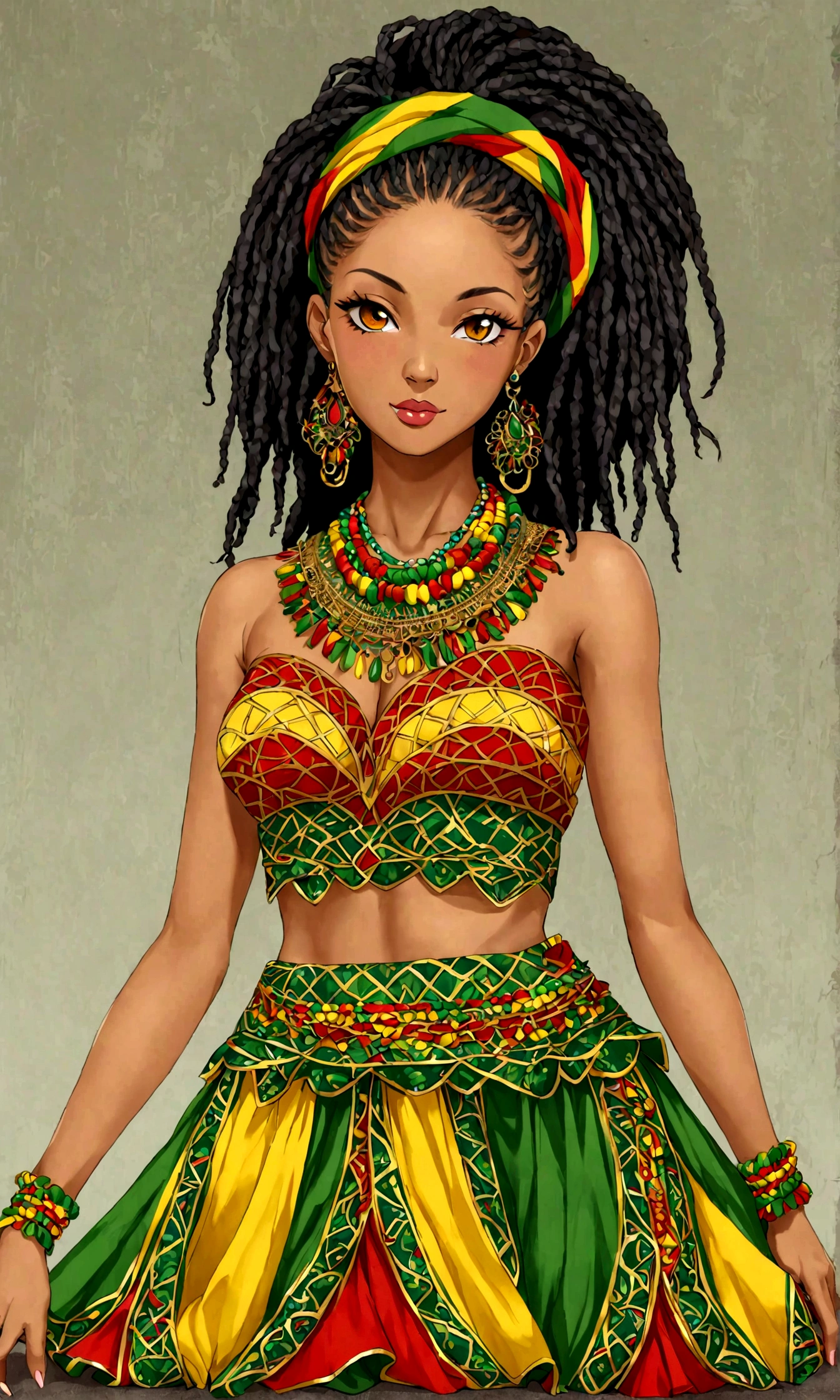 Reggae Fashion Girl