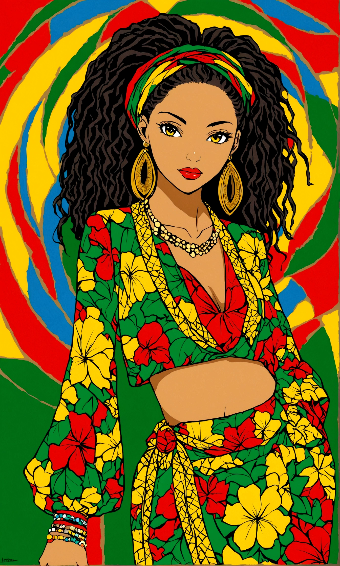 Reggae Fashion Girl