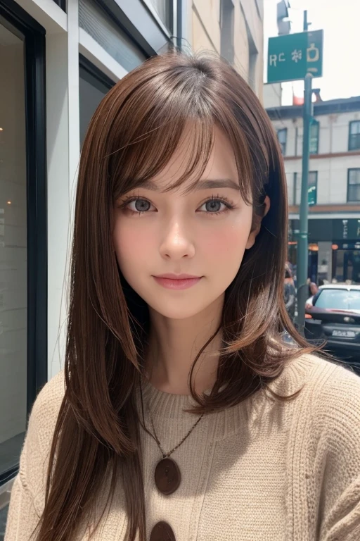 Caucasian、female、Brown Hair、middle aged