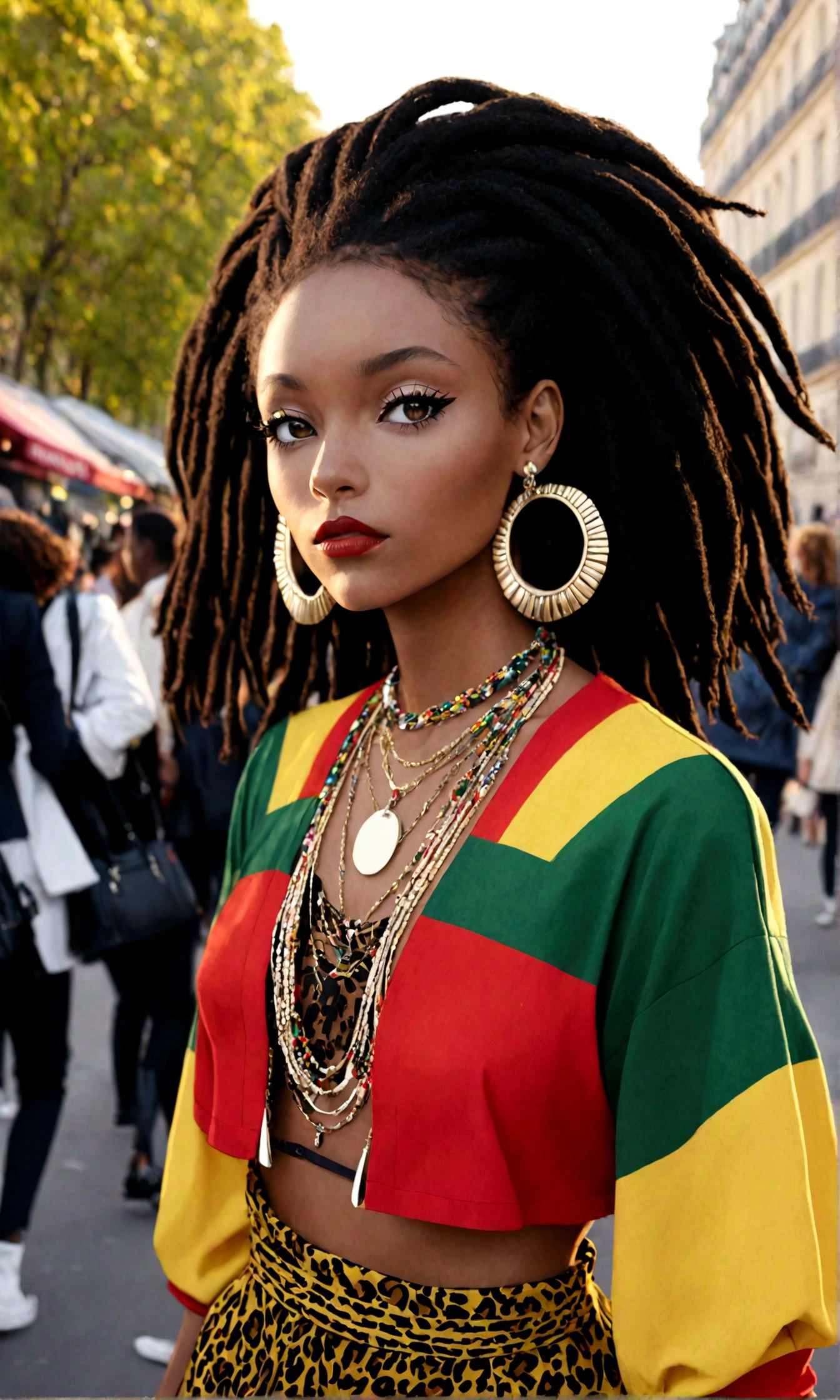 Reggae Fashion Paris Fashion Week Girl