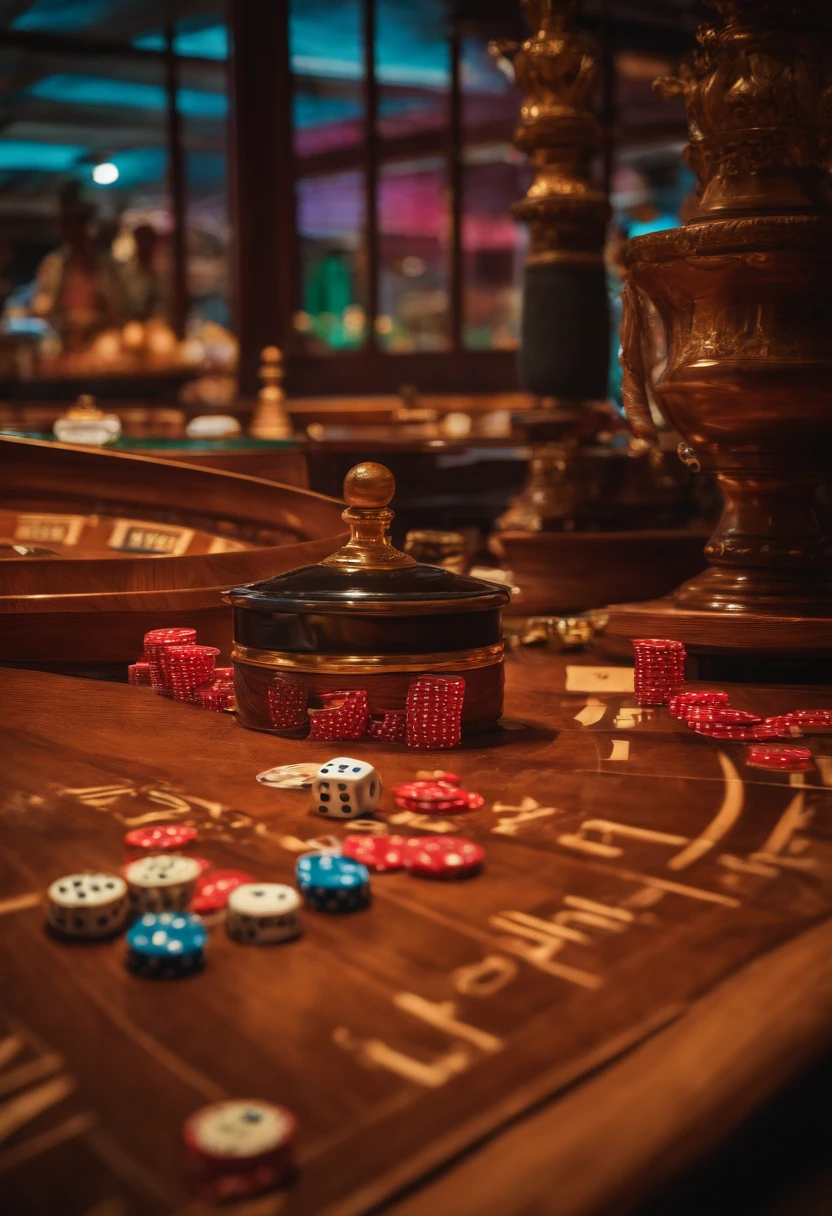 Hay una ruleta y dados