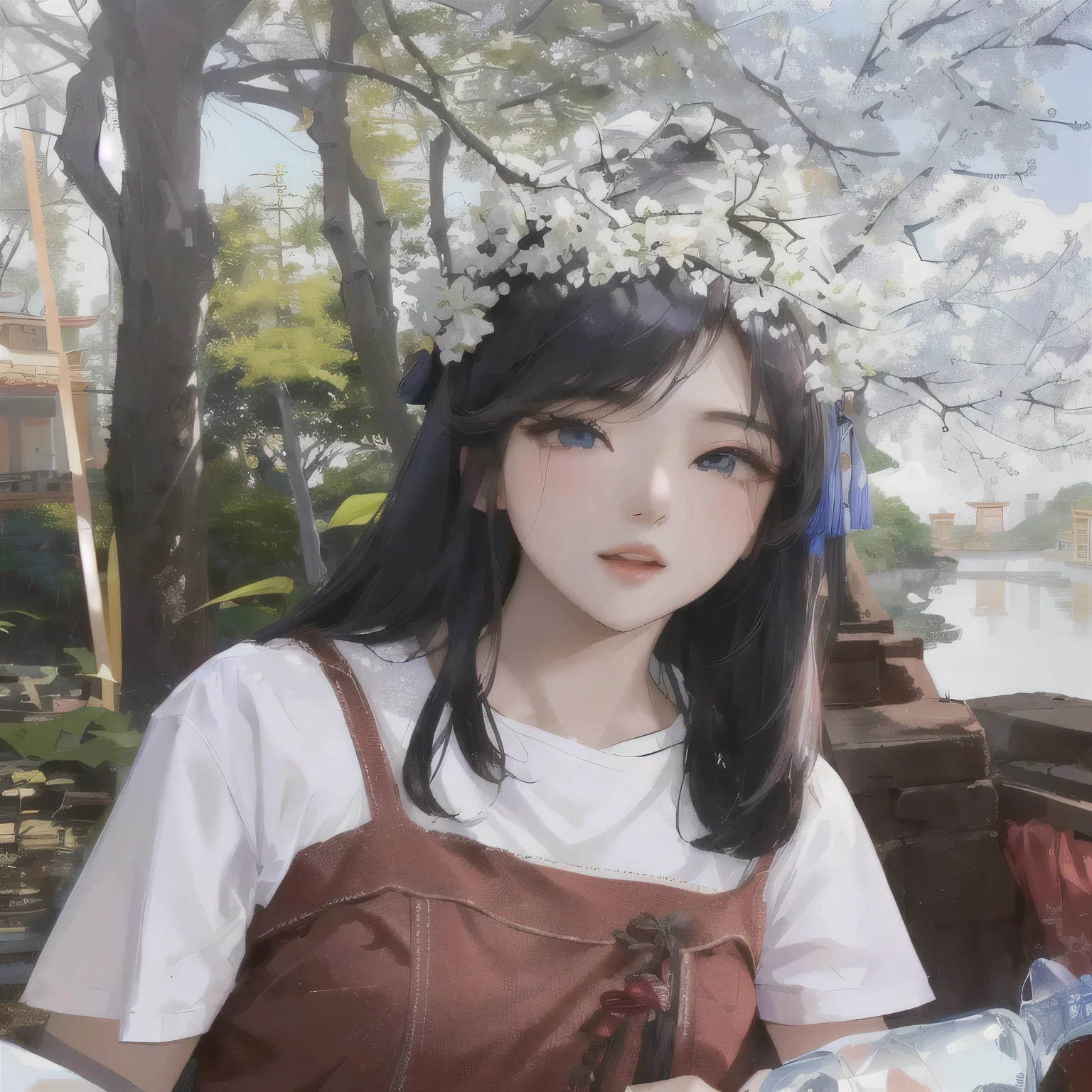 A woman holding a bottle of water, xintong chen, wenfei ye, yun ling, Xision Wu, A young Asian woman, 27 years old, pengzhen zhang, chengyou liu, xiang duan, 28 years old, qifeng lin, Young Asian Girl, zeng fanzh, louise zhang, wenjun lin