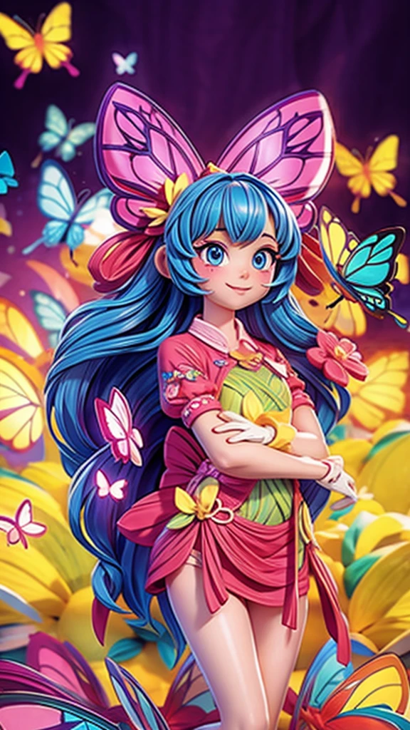 butterfly girl