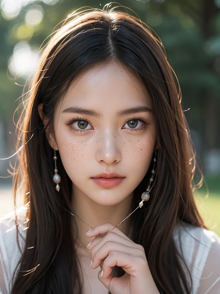 (masterpiece, best quality:1.2), (8k uhd, 16k, 32k, ultra high res), (photorealistic:1.37), (RAW photo), ultimate-realistic, ultimate-realistic details, ultimate-realistic texture, ultimate-intricate details, ultimate-realistic lighting, ultimate-realistic shadow, japanese girl, 24yo, ultimate-cute face, ultimate-RAW skin, ultimate-eyes, A mystical Oneiromancer stands amidst the fading light of dusk, her attire sparkling as if made of crystallized dreams. The image depicts a spellbinding scene showcasing the enchanting figure with an ethereal quality. Her flowing garments glisten with an otherworldly aura, radiating a sense of mysticism and magic. The composition evokes a sense of wonder and fascination in the viewer. tilt shift, sunset lighting, film grain, Hasselblad X2D 100C + XCD 2,5/25V, F/1.8, (cinematic still:1.2), freckles, 35mm photograph, film, bokeh, professional, 4k, highly detailed, perfect fingers ,Extremely Realistic, UHD. Soft earthy tones. Dream catcher.