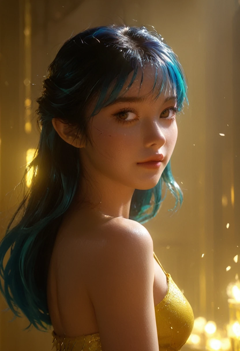 lum,(masterpiece, best quality:1.2), 1girl, solo,Movie Shots,Light Effect,,realistic,3d,dynamic pose,Unreal Engine 5,skin texture, anatomical correct:2,fullbody:2,smile