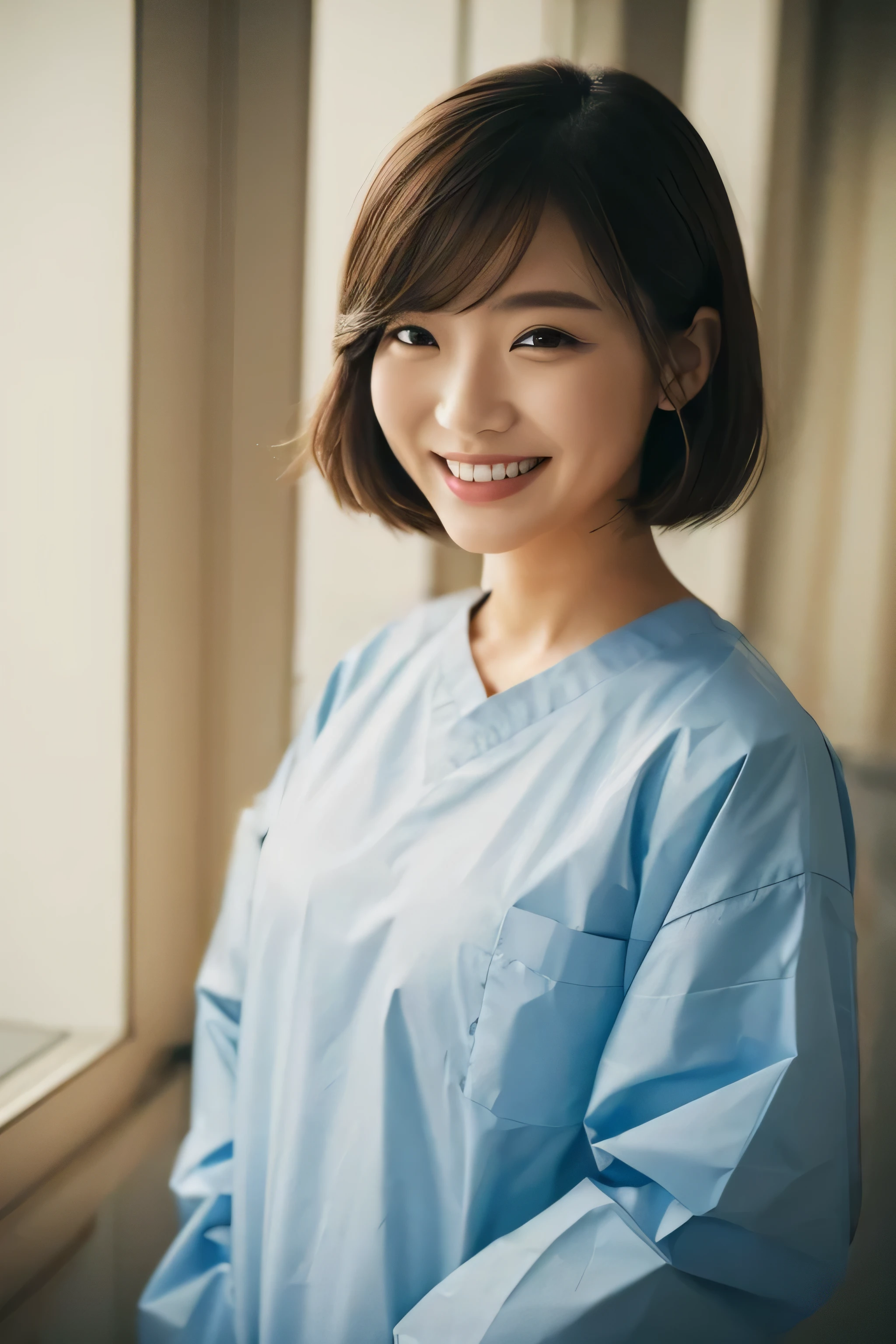 ((Surgeon's attire)),