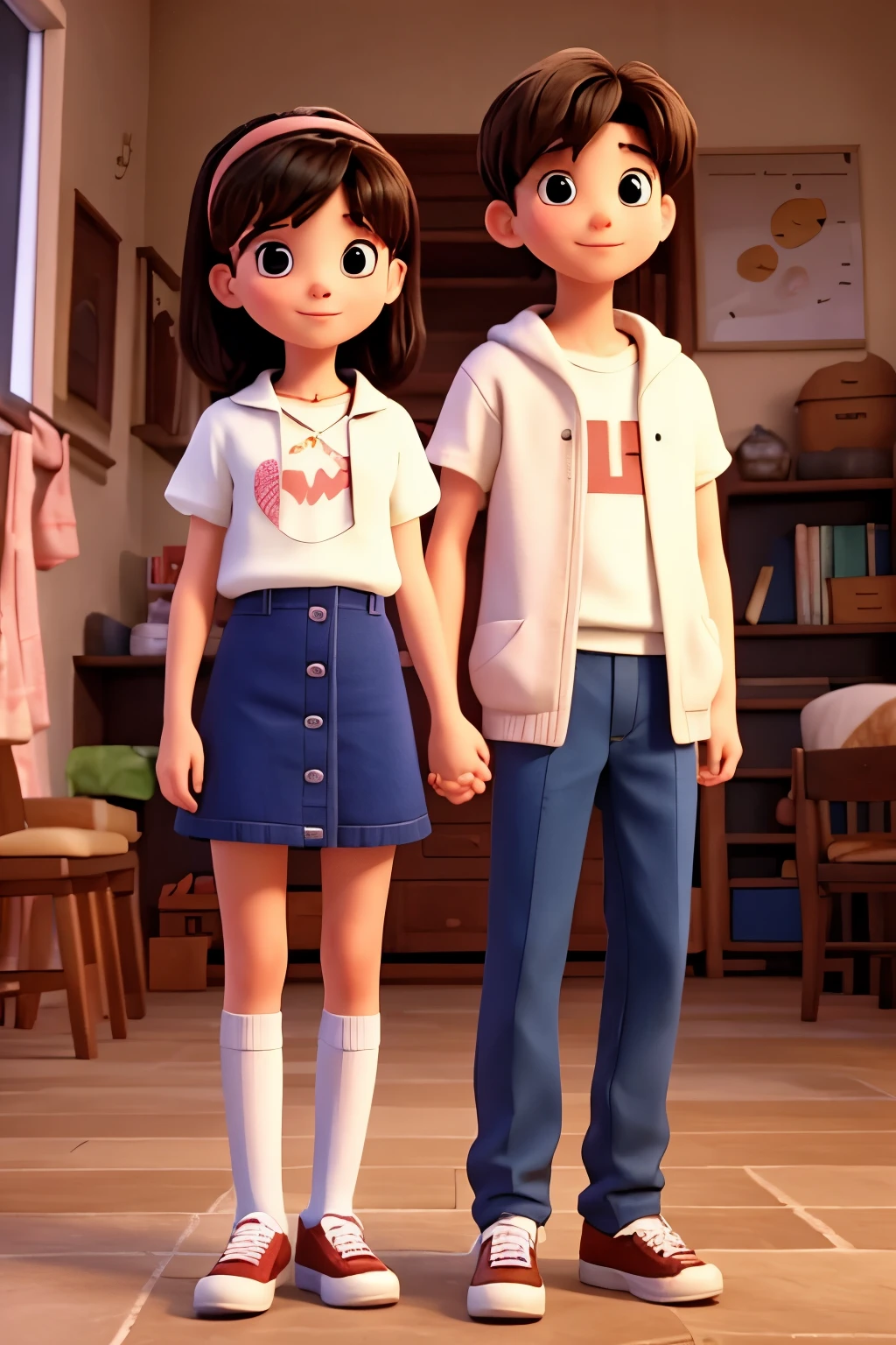 Couple 1996 born boy and 2003 girl