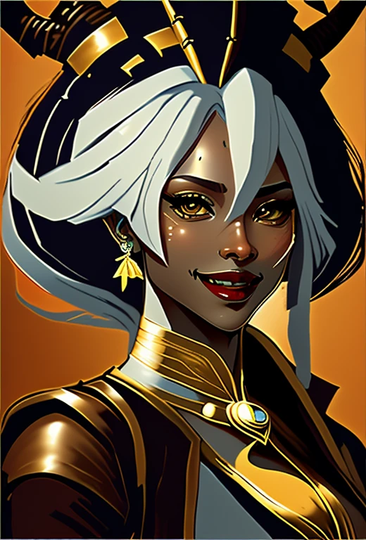 (melhor qualidade, 4k, 8k, high resolution, obra-prima: 1,2), ultra detalhada, (realista, fotorrealista, fotorrealista: 1,37),(melhor qualidade, realista),
Mulher (35 anos, Nigeriana, extremamente bonita, maquiagem afrofuturista)(Seductive African warrior) (Deusa), medidas((Busto 99cm), (cintura 66cm),quadril(95),(Altura perna 88cm), (entre pernas 68)), roupa (amarelo ouro, (typical nigeria), altamente detalhado), linda coroa,sorriso bonito, alegre no rosto, corpo perfeito, pernas musculosas, Uma Deusa, lighting directs to her.
Ambiente ( umbral, umbralino,pantanoso, escuro ao fundo, lodo, arvores disformes), Expression hiper-realista
melhor qualidade,obra de arte,ultra high resolution,(fotorrealista:1.4),foto crua,(Authentic leather texture:1.3),(film grain:1.3), (Expression)((corpo todo:1.3)) ((sorriso:1.3))
,cinematic, excellent lighting), estilo cru, natural lighting, sombras sutis, rosto expressivo, cores frescas e vibrantes, cabelos fluindo com movimento, atmosfera arejada e leve, inspiradora e vibrante fortalecedora. - estilo cru, afrofuturismo