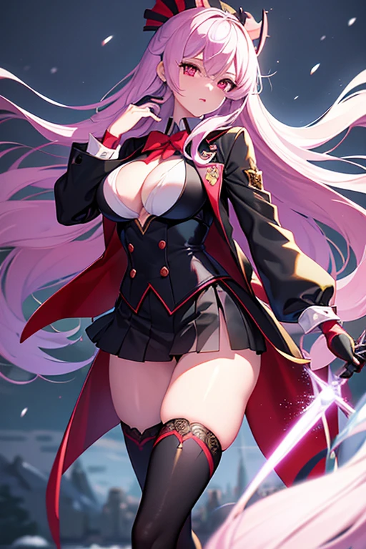 Extreme details, Flawless, Aerial View, It's like a work of art, Anime girl holding an ice sword, Pink hair and purple dress complement each other, Ayaka Genshin looking into the distance, Lead us into the world of Genshin Impact. a young japanese woman, 1 girl, beautiful detailed eyes, beautiful detailed lips, extremely detailed face, long hair, slim, 25 years old, wearing sunglasses on her head, black jacket, white button-up shirt, purple gloves, shorts, thigh highs, garter belt, detailed clothing, masterpiece, photorealistic, 8k, cinematic lighting, vibrant colors, elegant, fashion portraitAraffe dressed as a snow White with a red bow and a red bow, Beautiful vampire queen, 臉紅 realistic role play, 《Adventure Treasure》Marceline, anime girl role play, 4K HD snow White hair, Beautiful vampire queen, snow White as a d &D Fighter, snow White, anime role play, role play, Vampire Camilla, Has long black hair, on the street,Torn clothes,big breasts big areolamasterpiece, best quality, high quality, Very detailed CG uniform 8k wallpaper, blossoming landscape, dry place,such as an empty desert, dearest, cunning, mono lake, common tree, 3D digital painting, Award-winning photography, Bokeh, Depth of Field, HDR, bloom, Chromatic Aberration, Reality, Very detailed, Popular on artstation, Popular on CGsociety, Wheels within wheels, High Detail, Dramatic, midjourney's Artwork 1Girl, (Dakota:1.0), blue eyes, Pixie Short Hair, blush, Human Resources Bikini (Large Breasts:1.0), (Large areola:1), , (Pure face_V1:0.5) Increase height Clothes got wet