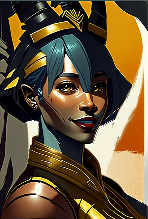 (melhor qualidade, 4k, 8k, high resolution, obra-prima: 1,2), ultra detalhada, (realista, fotorrealista, fotorrealista: 1,37),(melhor qualidade, realista), Mulher(Rosario Dawson como Ashoka Tano) (35 anos, Nigeriana, extremamente bonita, maquiagem afrofuturista)(Seductive African warrior) (Deusa), medidas((Busto 99cm), (cintura 66cm),quadril(95),(Altura perna 88cm), (entre pernas 68)), roupa (amarelo ouro, (typical nigeria), altamente detalhado), linda coroa,sorriso bonito, alegre no rosto, corpo perfeito, pernas musculosas, Uma Deusa, lighting directs to her. Ambiente ( umbral, umbralino,pantanoso, escuro ao fundo, lodo, arvores disformes), Expression hiper-realista melhor qualidade,obra de arte,ultra high resolution,(fotorrealista:1.4),foto crua,(Authentic leather texture:1.3),(film grain:1.3), (Expression)((corpo todo:1.3)) ((sorriso:1.3)) ,cinematic, excellent lighting), estilo cru, natural lighting, sombras sutis, rosto expressivo, cores frescas e vibrantes, cabelos fluindo com movimento, atmosfera arejada e leve, inspiradora e vibrante fortalecedora. - estilo cru, afrofuturismo