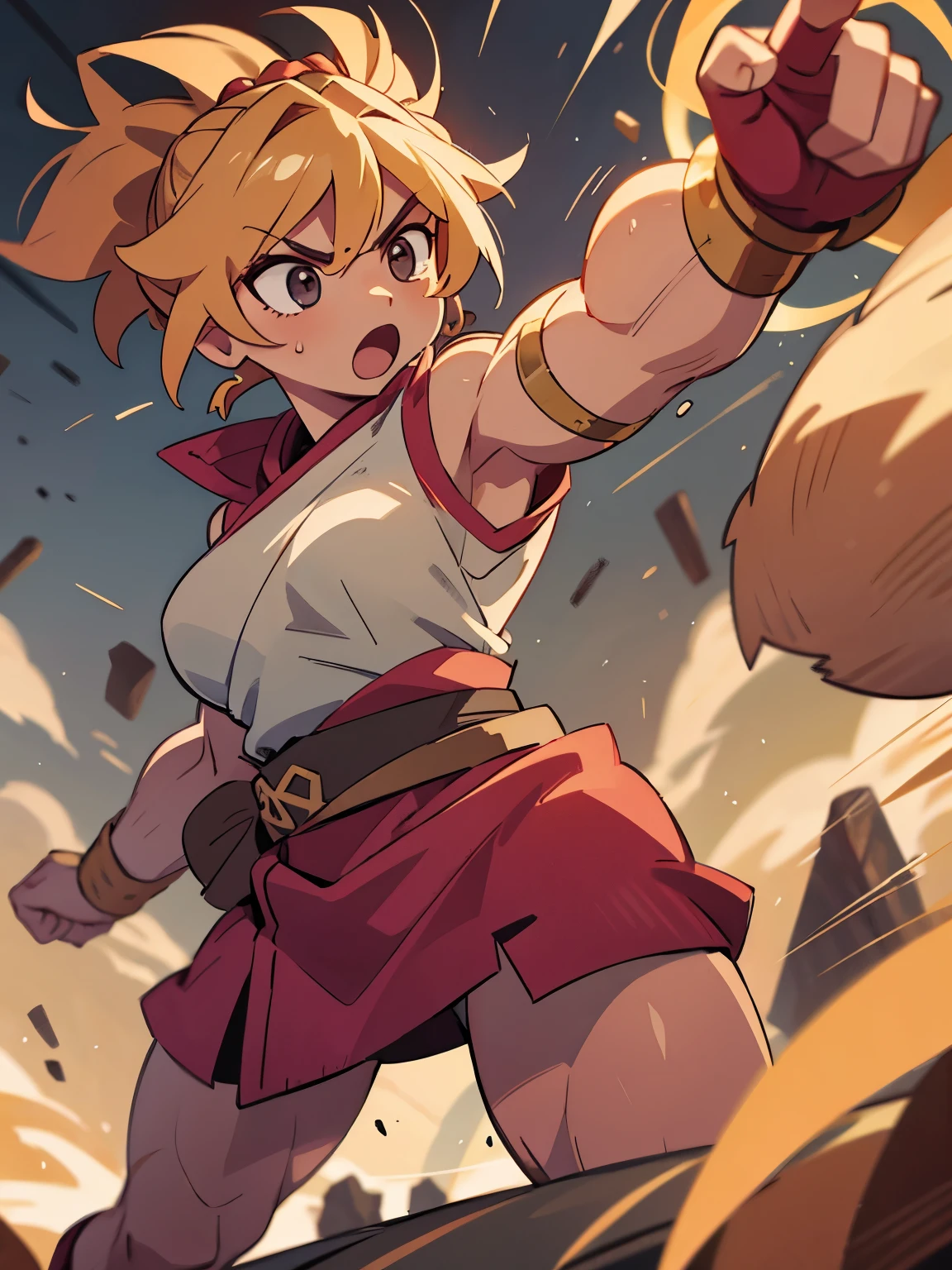 Amazoness, Muscle, Fight, 