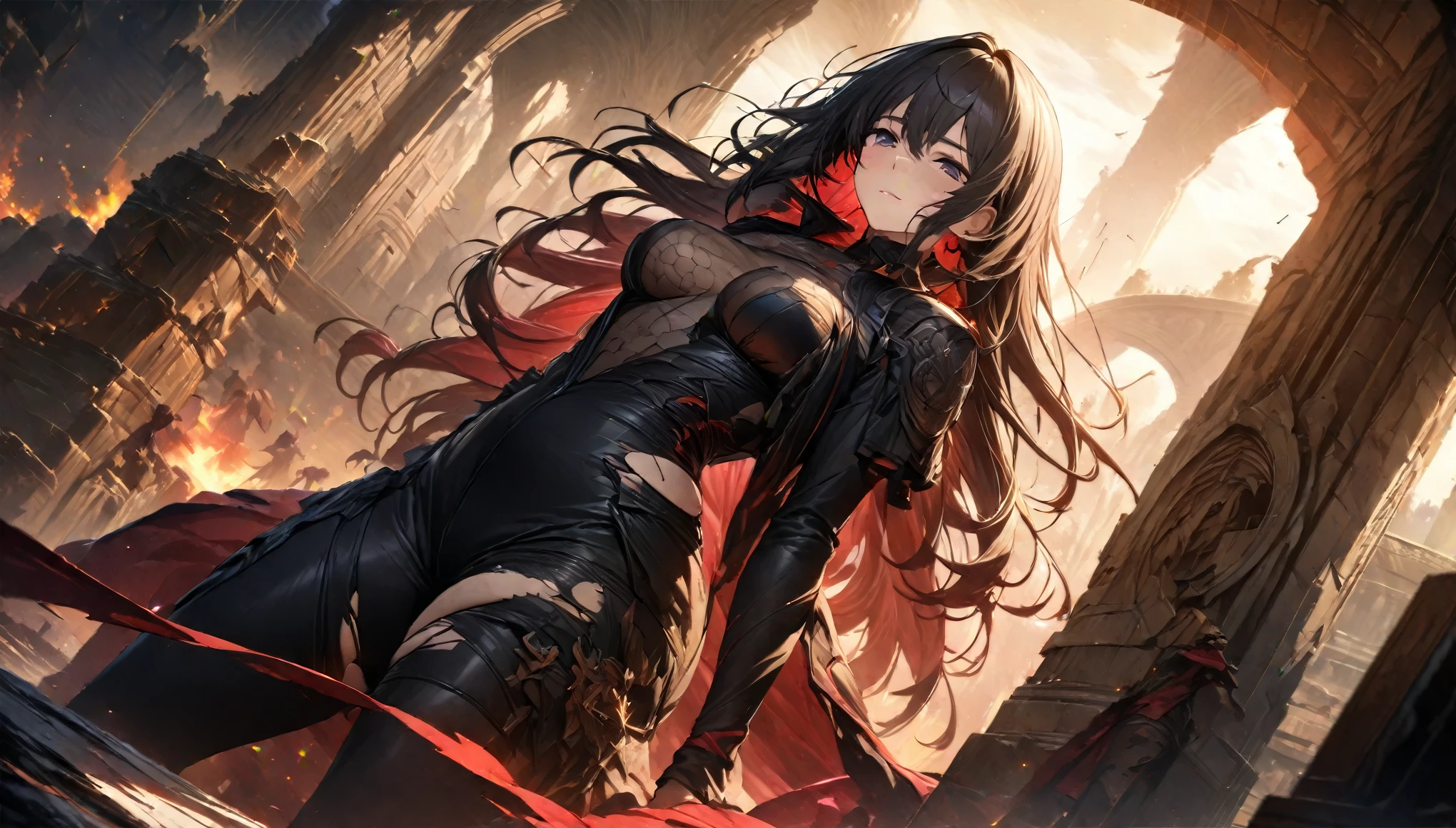 ((highest quality)),(Ultra-high resolution),(Very detailed),(Detailed Description),((The best CG)),(A masterpiece),Ultra-detailed art,Amazing drawing art,(Art with precise detail:1.5), A Broken Heart